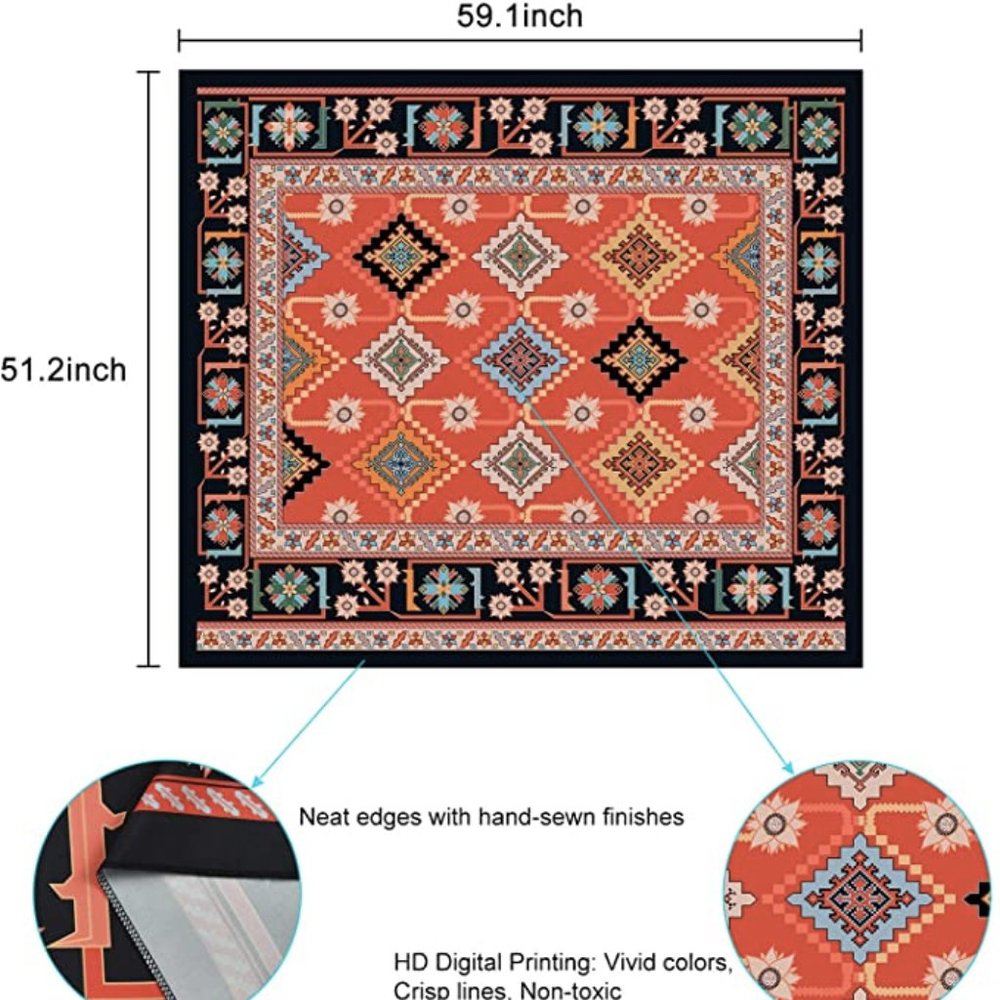Boho Southwestern Style Floral Tapestry NWT! - Picture 6 of 7